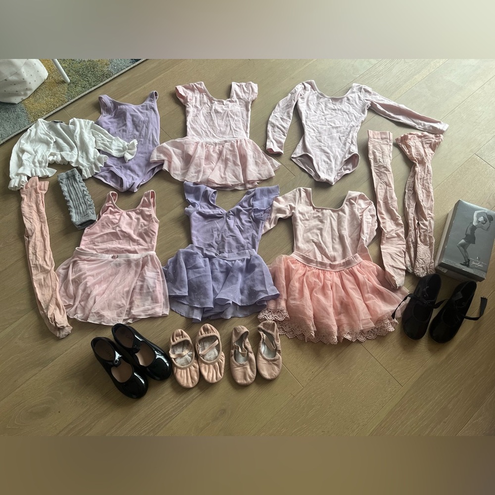 Gently used Ballet Lot for 2-5 year olds 🩰 Bloch, Capezio, ABT, Danskin, etc
